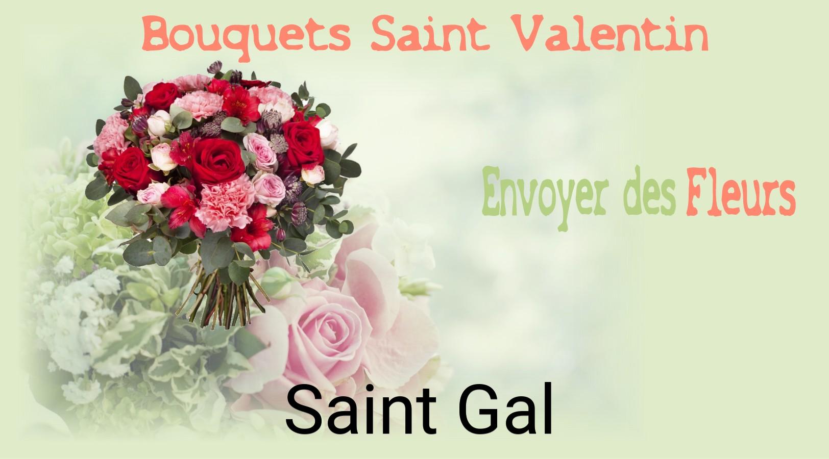 Roses de Saint-Valentin livrées à Saint-Gal